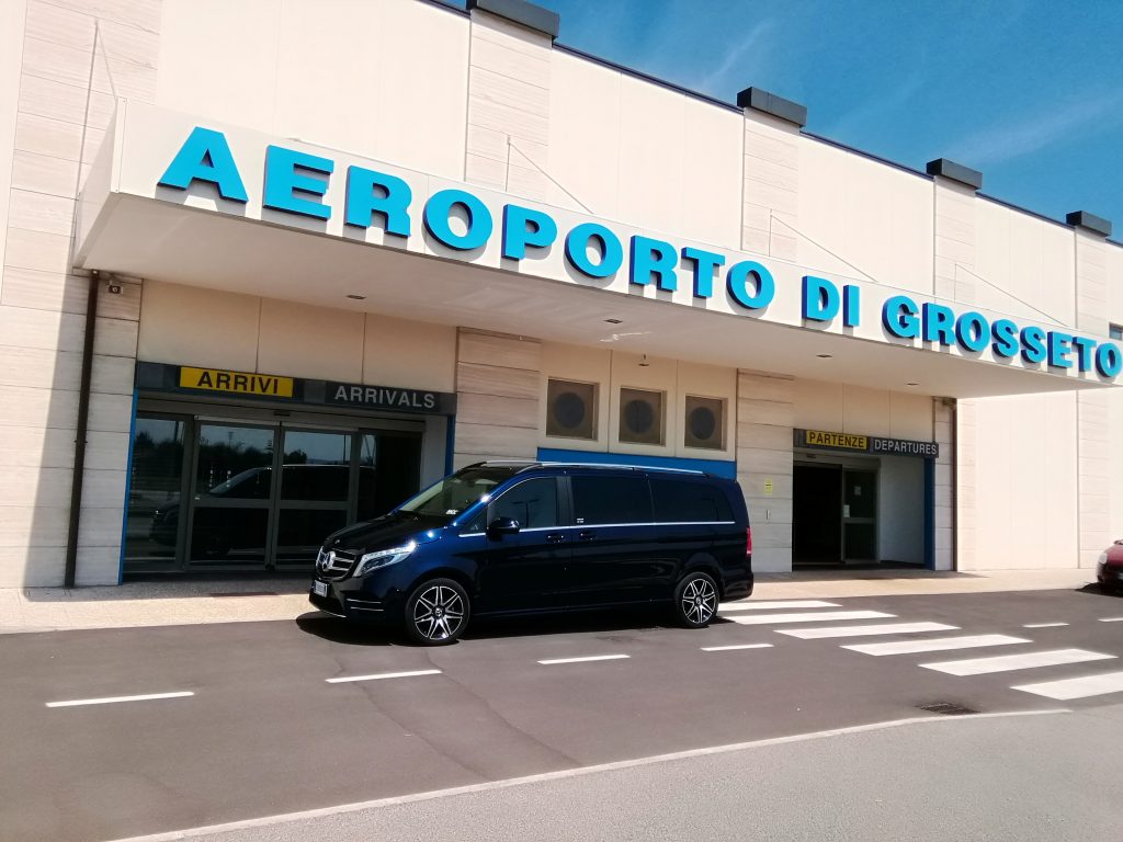 Noleggio con conducente aeroporto di Grosseto